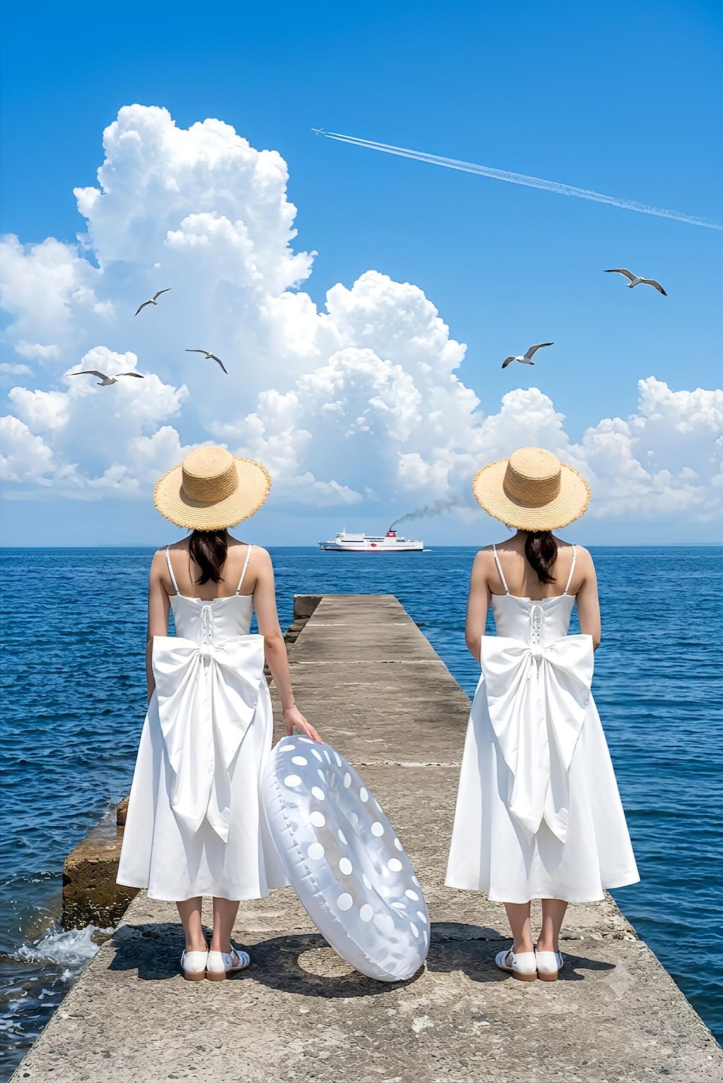 盛夏の風景（暑中御見舞）