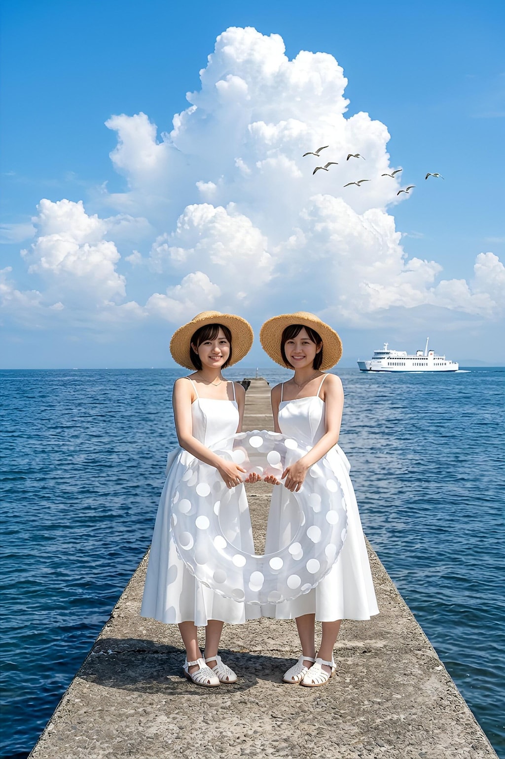 盛夏の風景（暑中御見舞）
