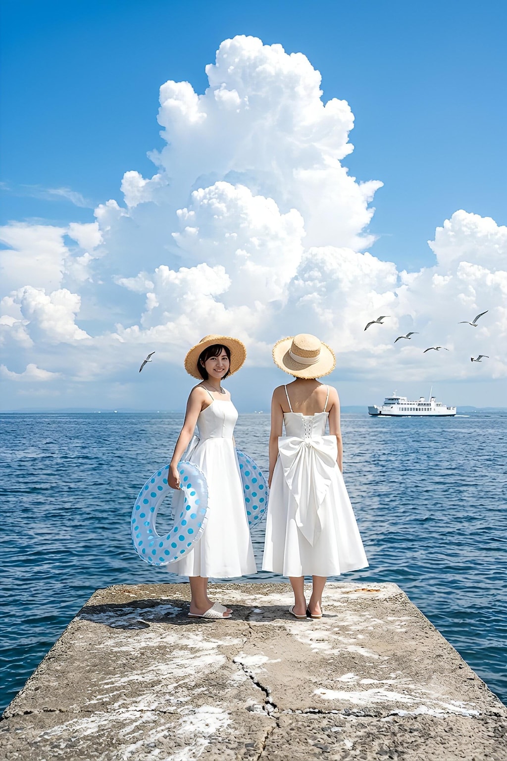 盛夏の風景（暑中御見舞）
