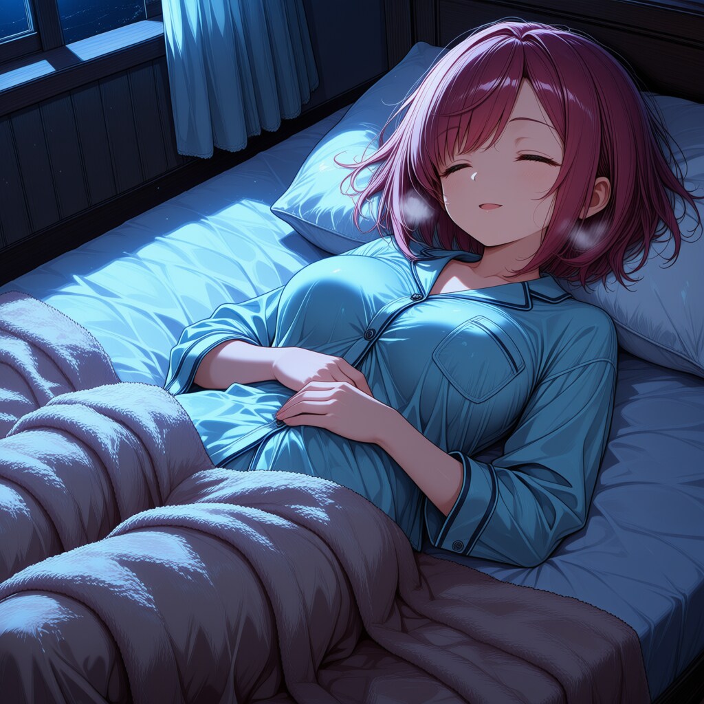 おやすみなさい（挨拶メイドの芽衣ちゃん）