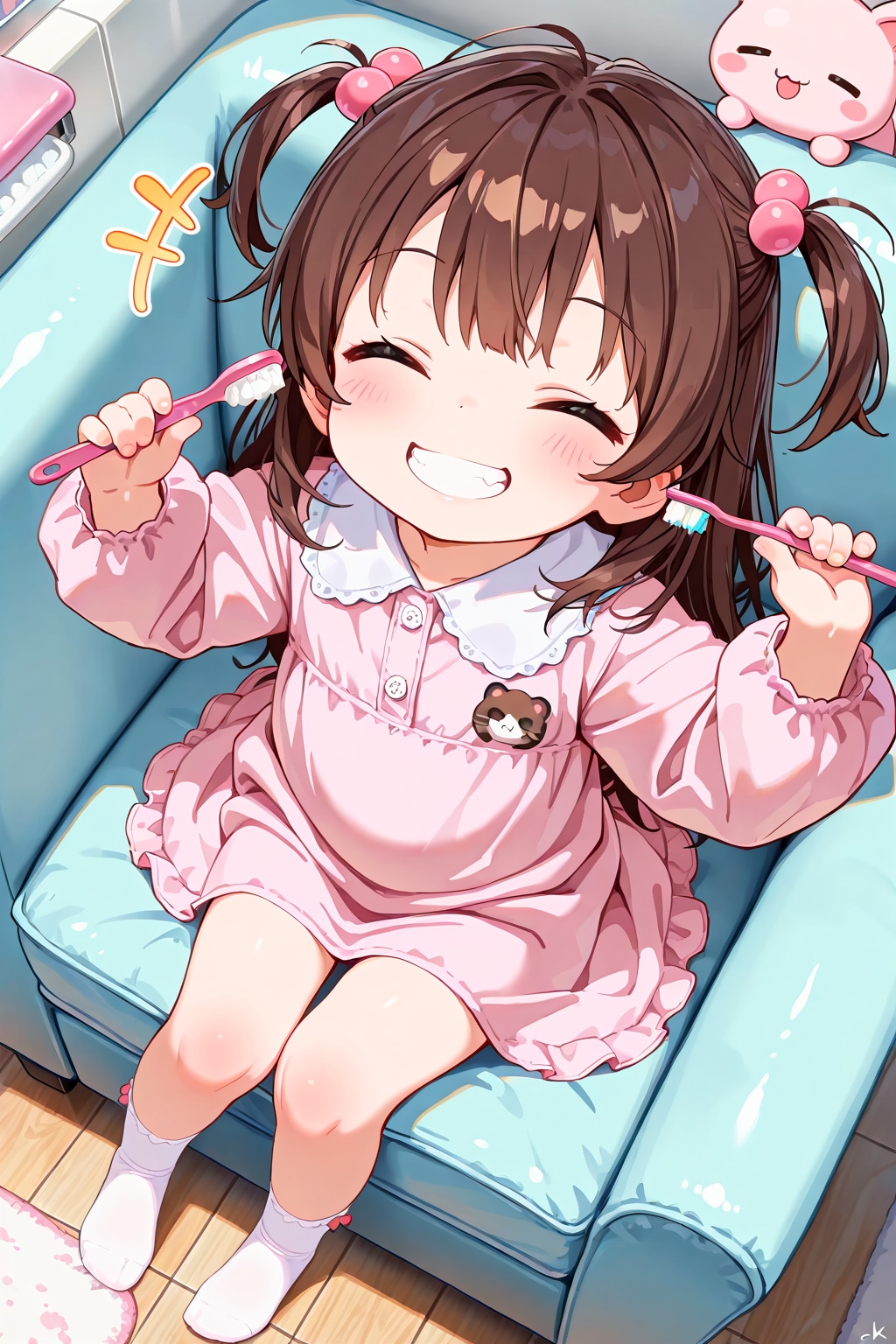 ８月２４日は歯ブラシの日