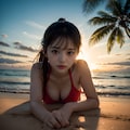 真夏の水着っ娘 8枚目