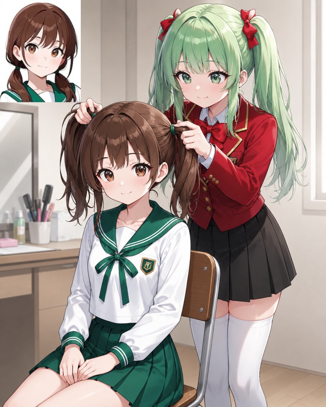 ツインテール布教中✨