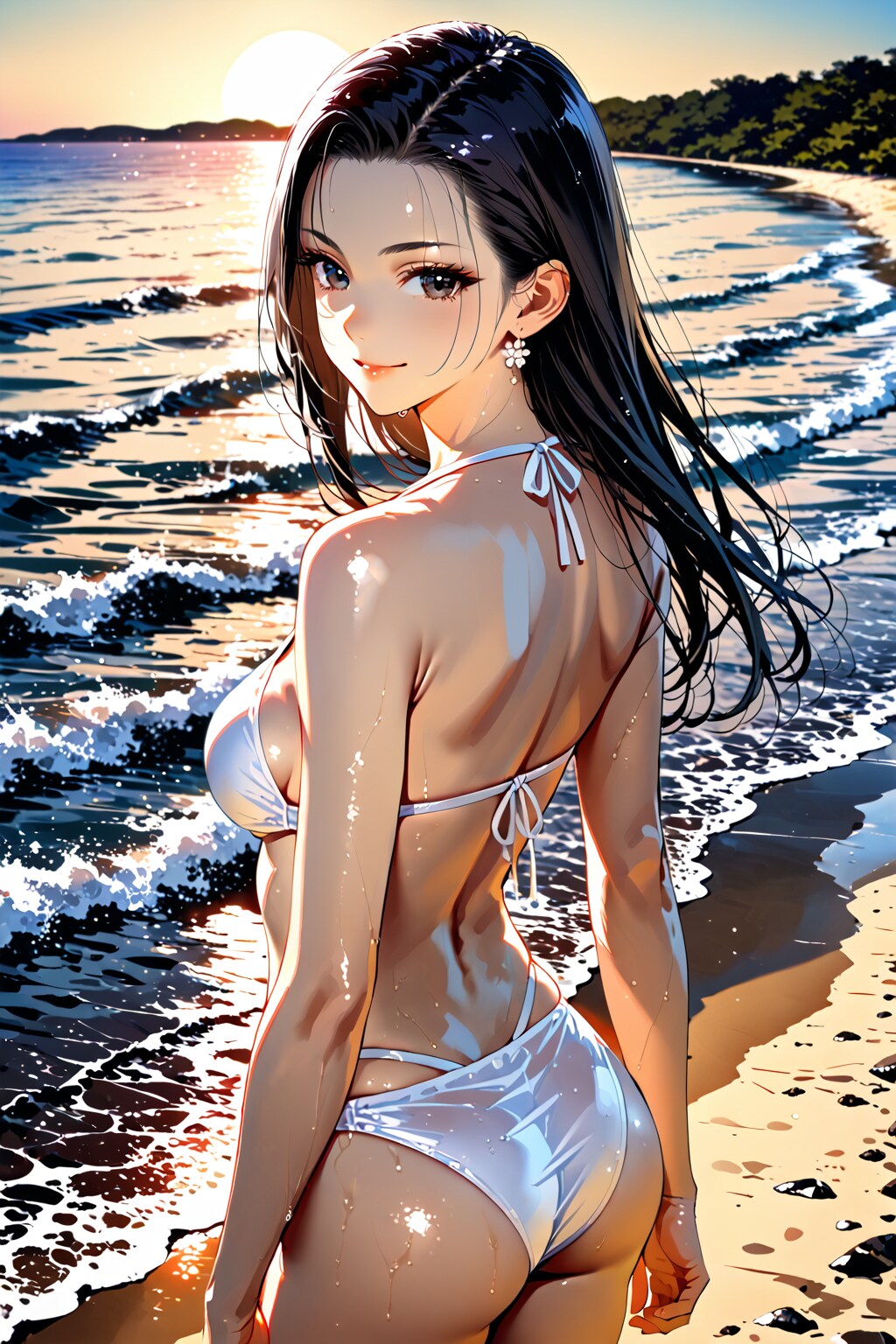 【Today's illustration】swimsuit⑦