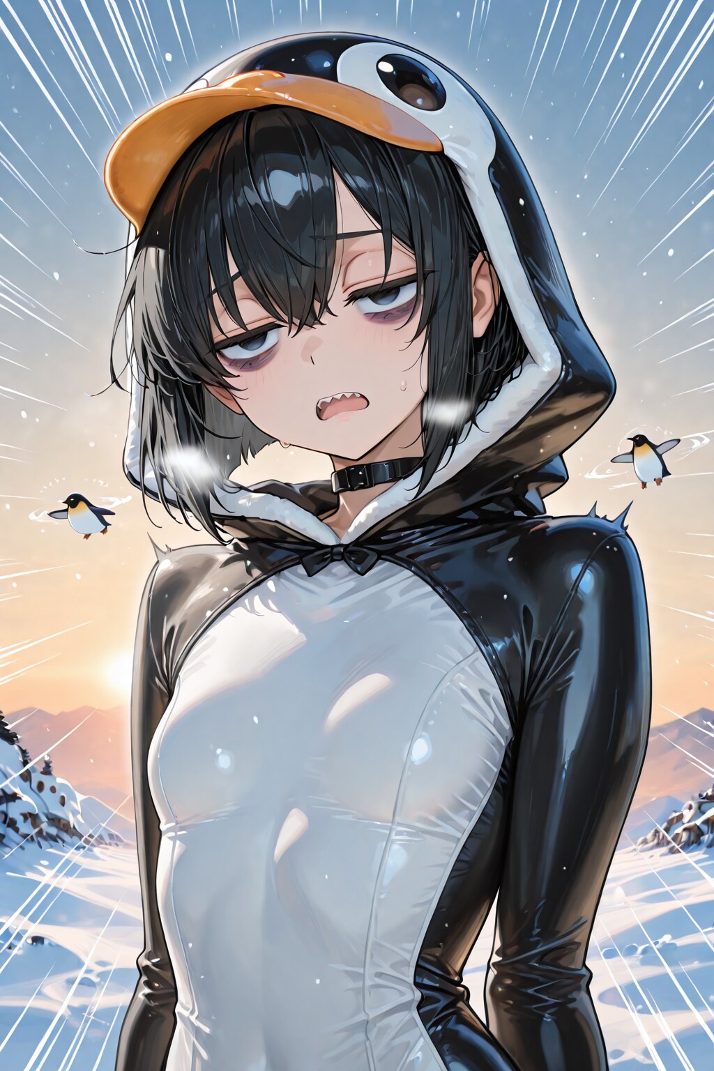 兄ちゃん…これ着て飛べなんてムリだよぅ…🐧