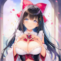 巫女の女の子 3枚目