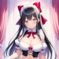 巫女の女の子 2枚目