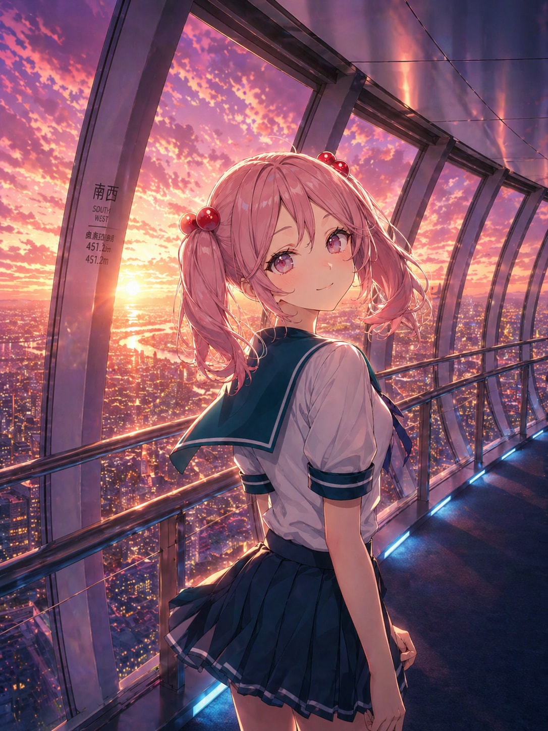 東京スカイツリー展望回廊 | の人気AIイラスト・グラビア