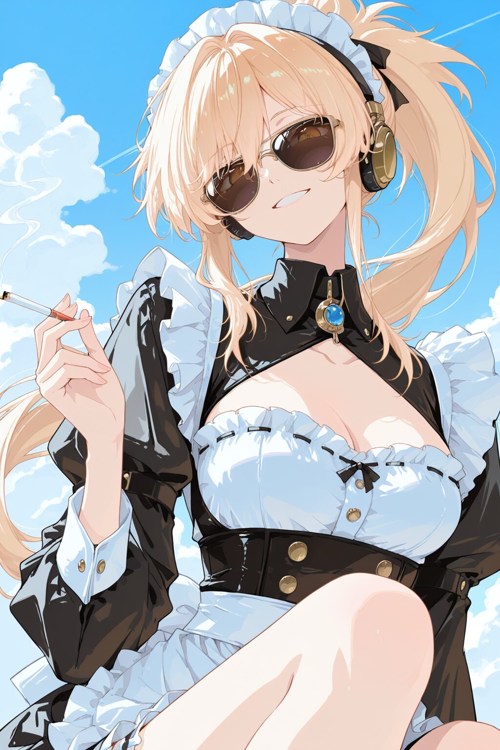 休憩中