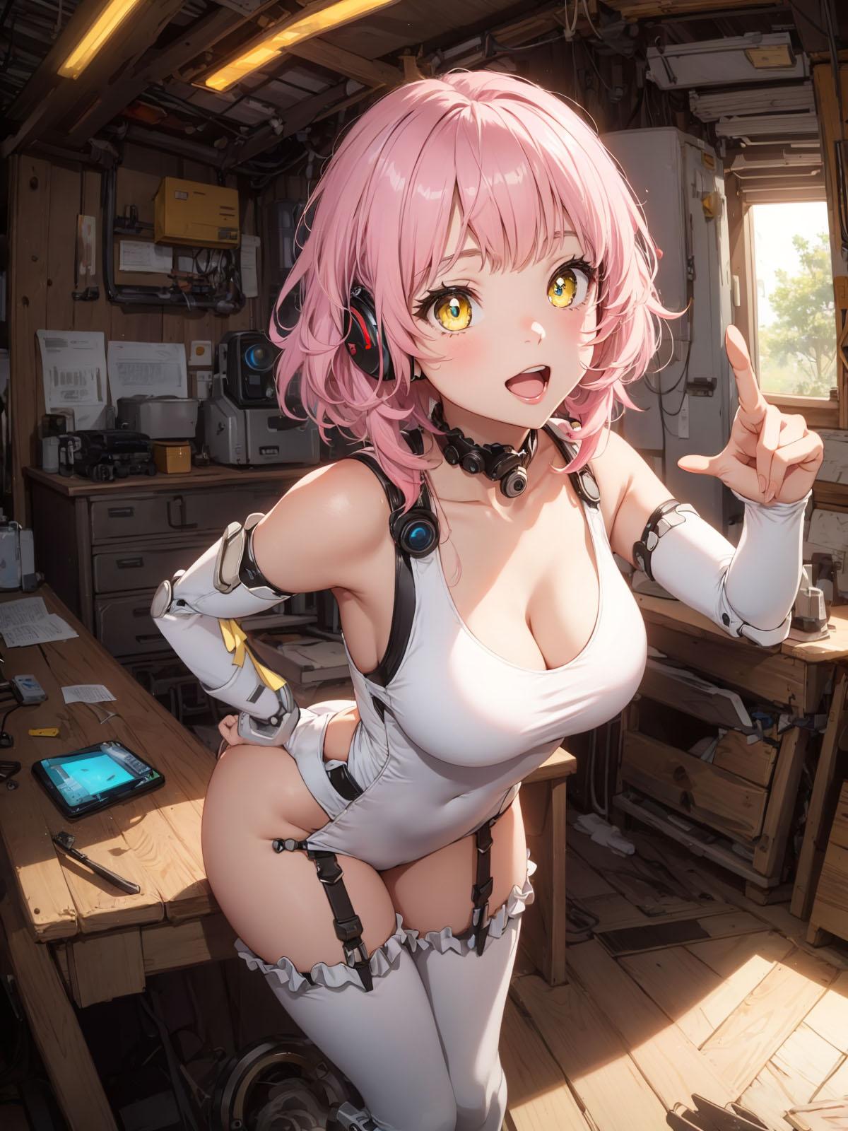 メルティのボディは特別製ですぅ！