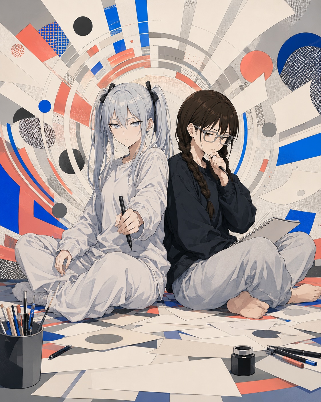 宿題ヨシ！！！ | の人気AIイラスト・グラビア