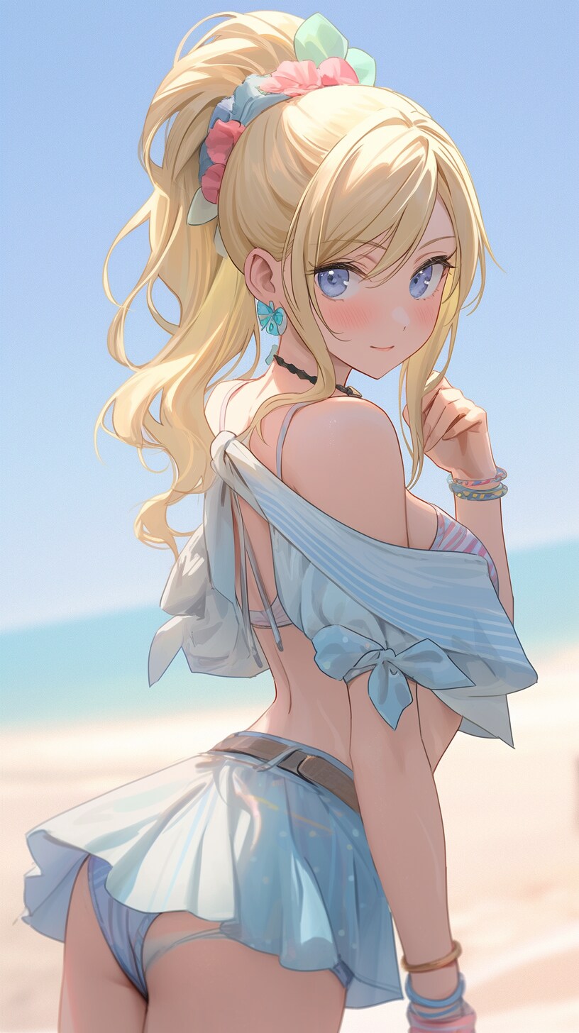 水着もそろそそお終いね