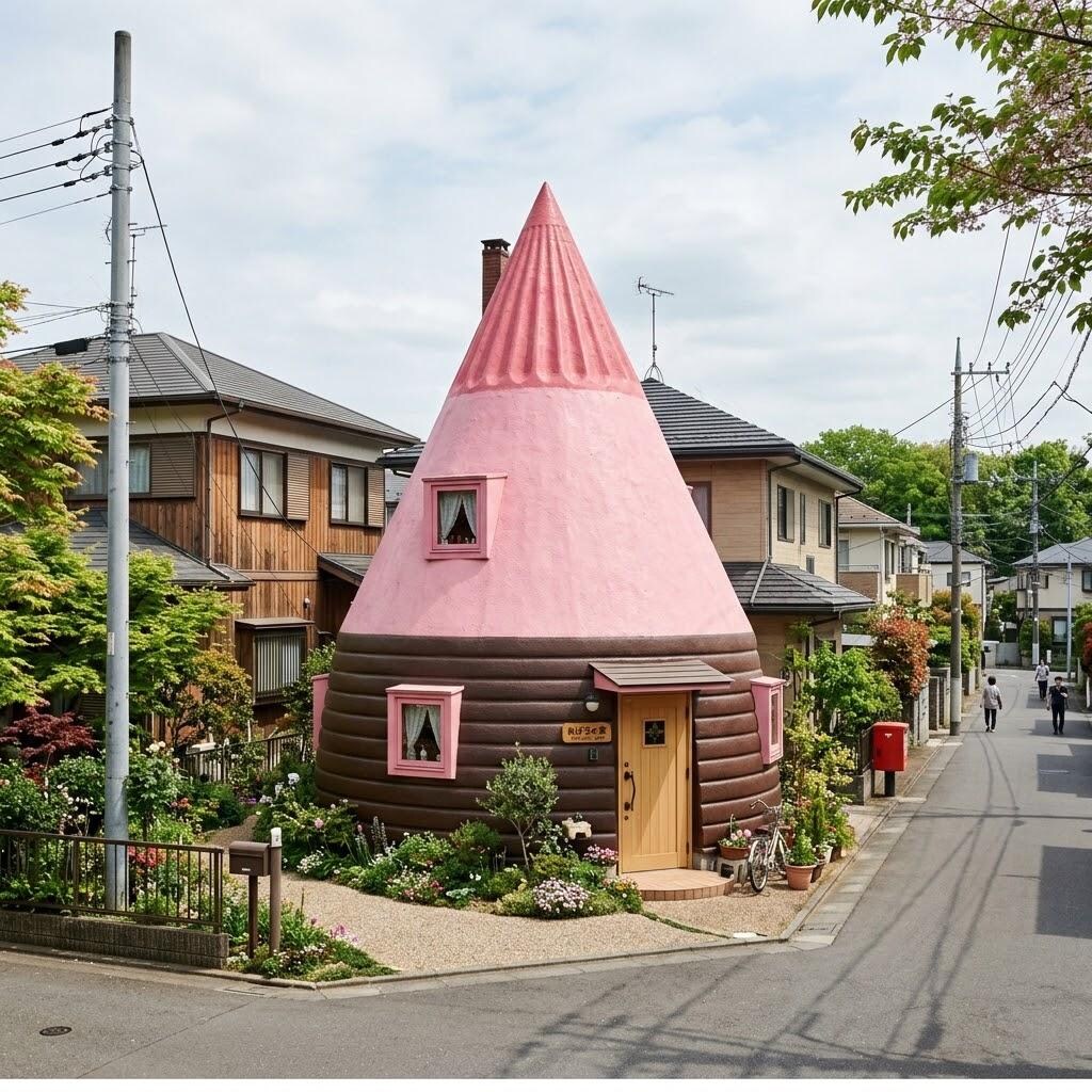 アポロチョコ風の家