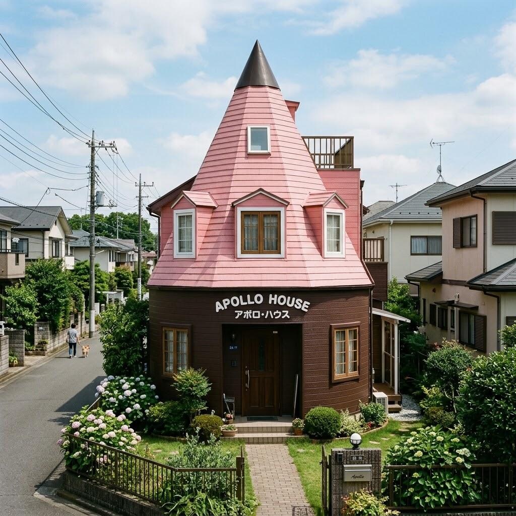 アポロチョコ風の家
