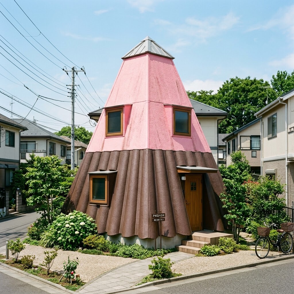 アポロチョコ風の家