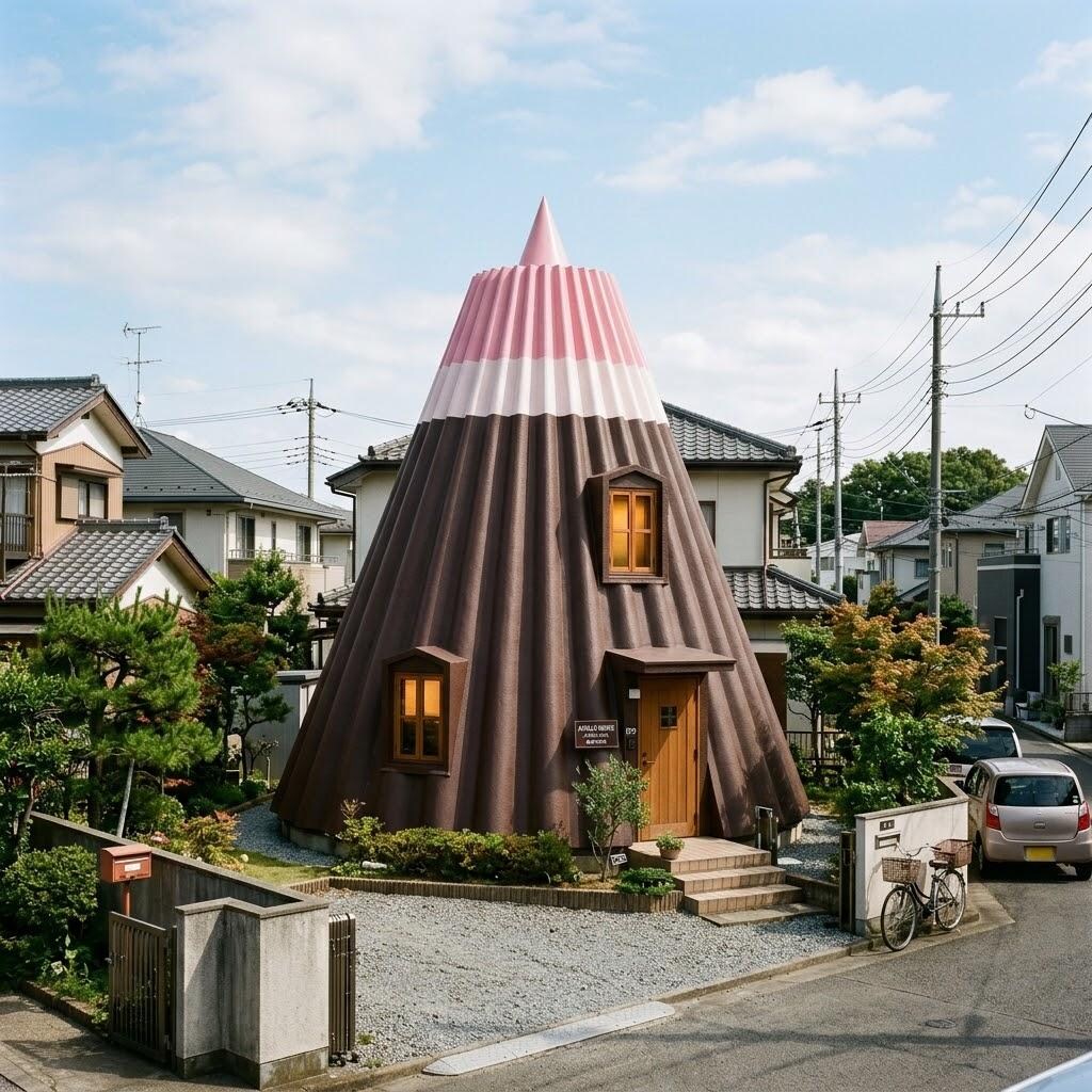 アポロチョコ風の家