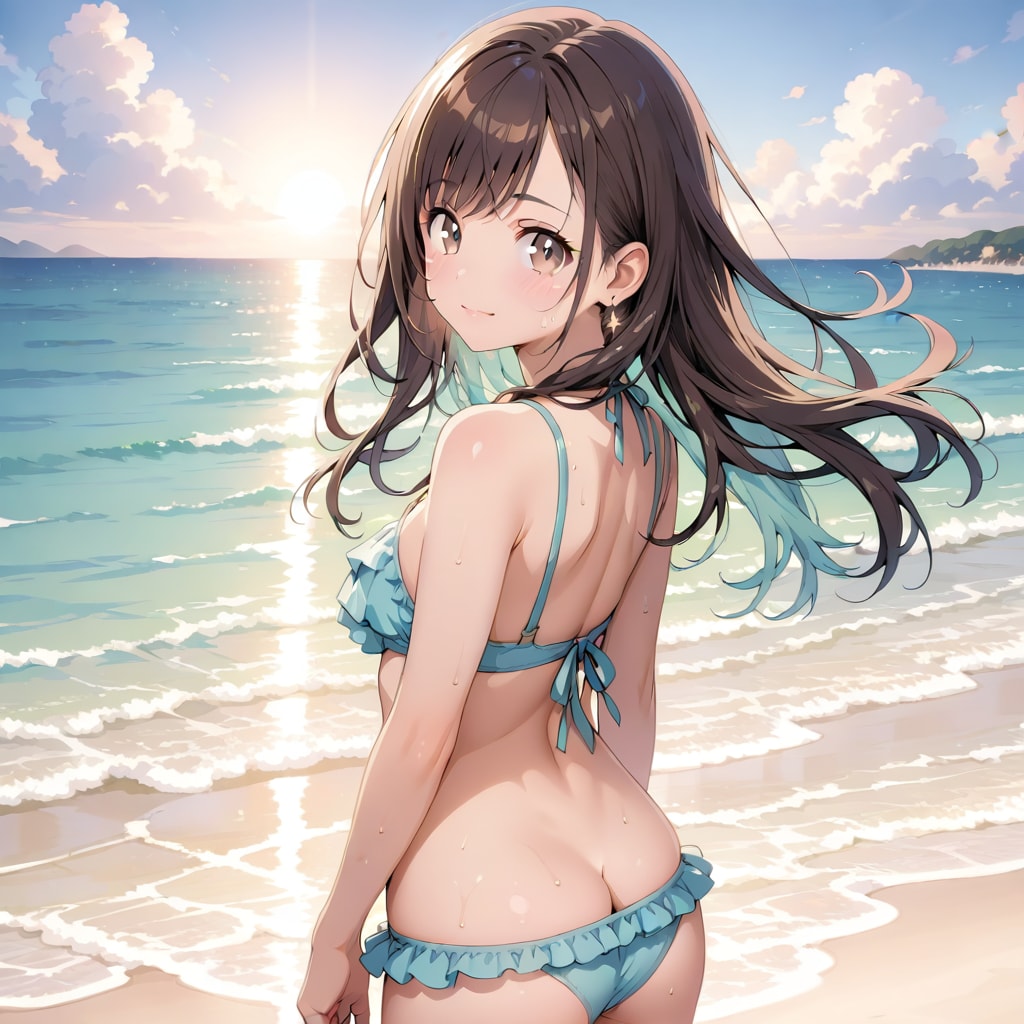 LARIMARで今日の水着！