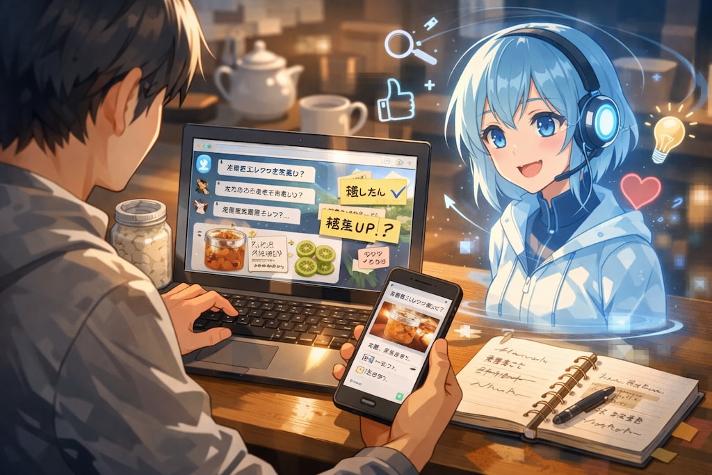 AIとの接し方画像化（自己責任）