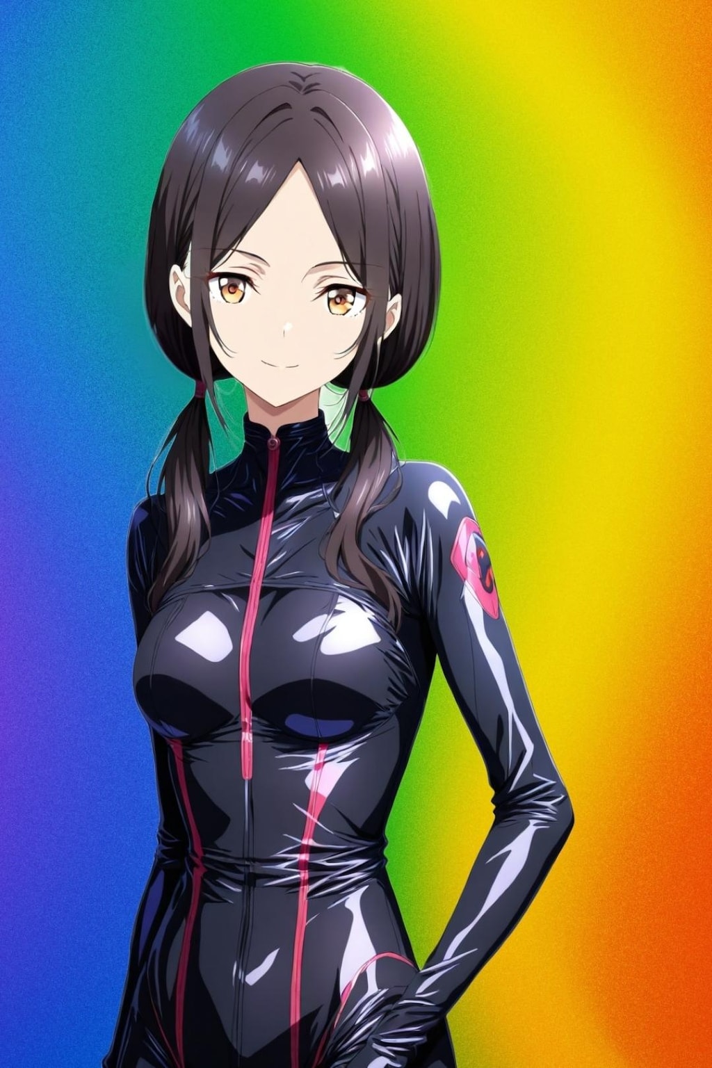 【うちの子】恋偈ちゃんライダースーツ