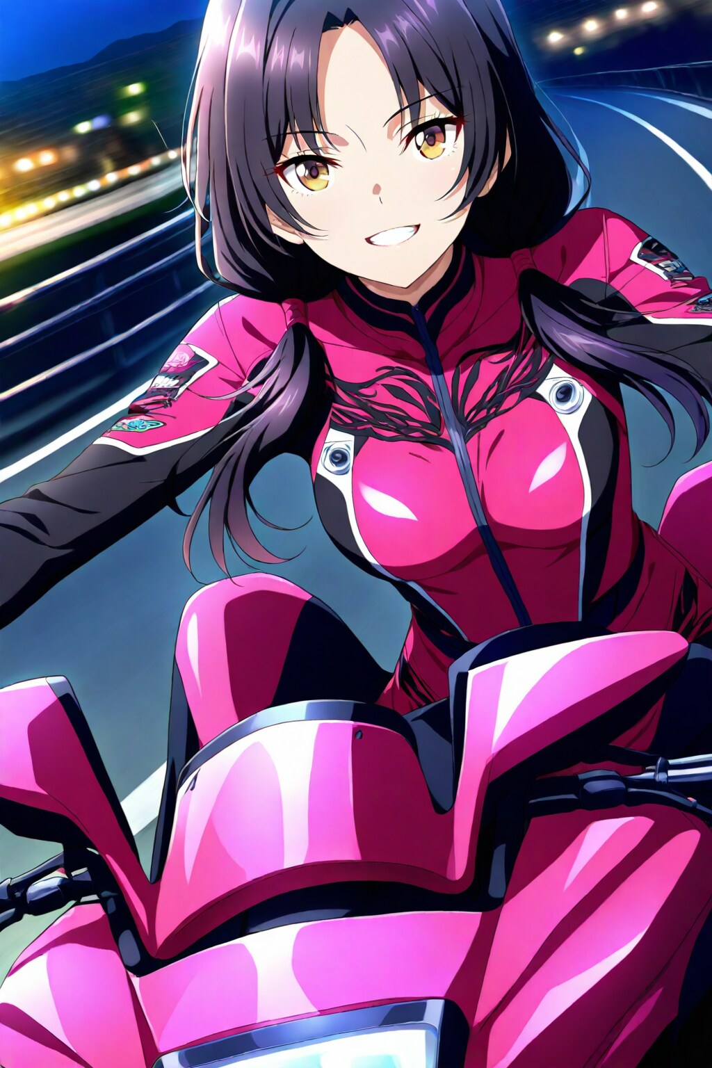 【うちの子】恋偈ちゃんライダースーツ