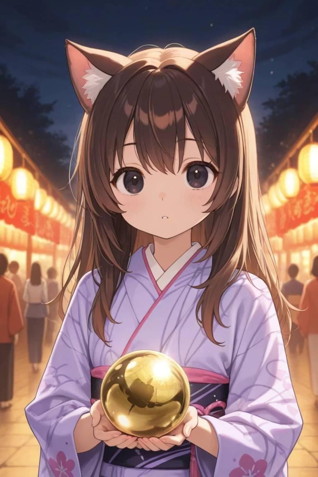 お昼のゴールデンボール
