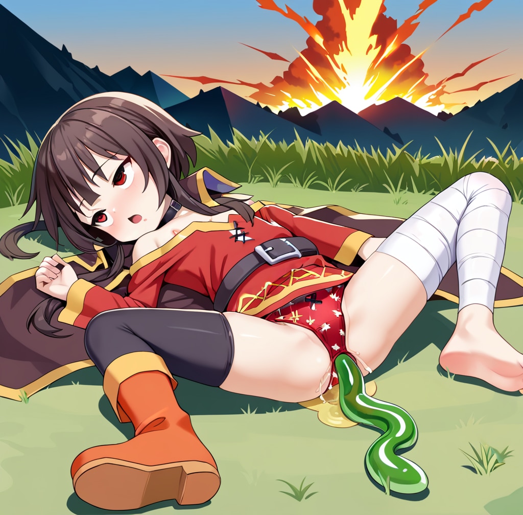 魔力切れでスライム漏らすバカ