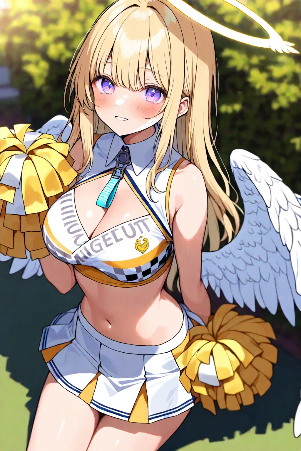 天使の応援