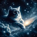（ネタ有）猫と星空 3枚目