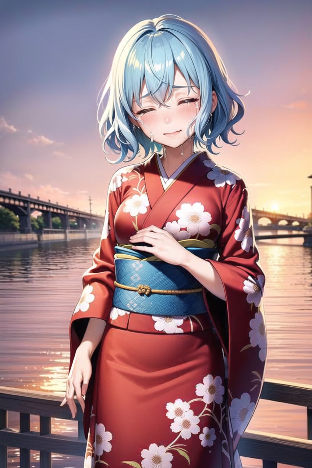 悲しい事があったある日の夕暮れ