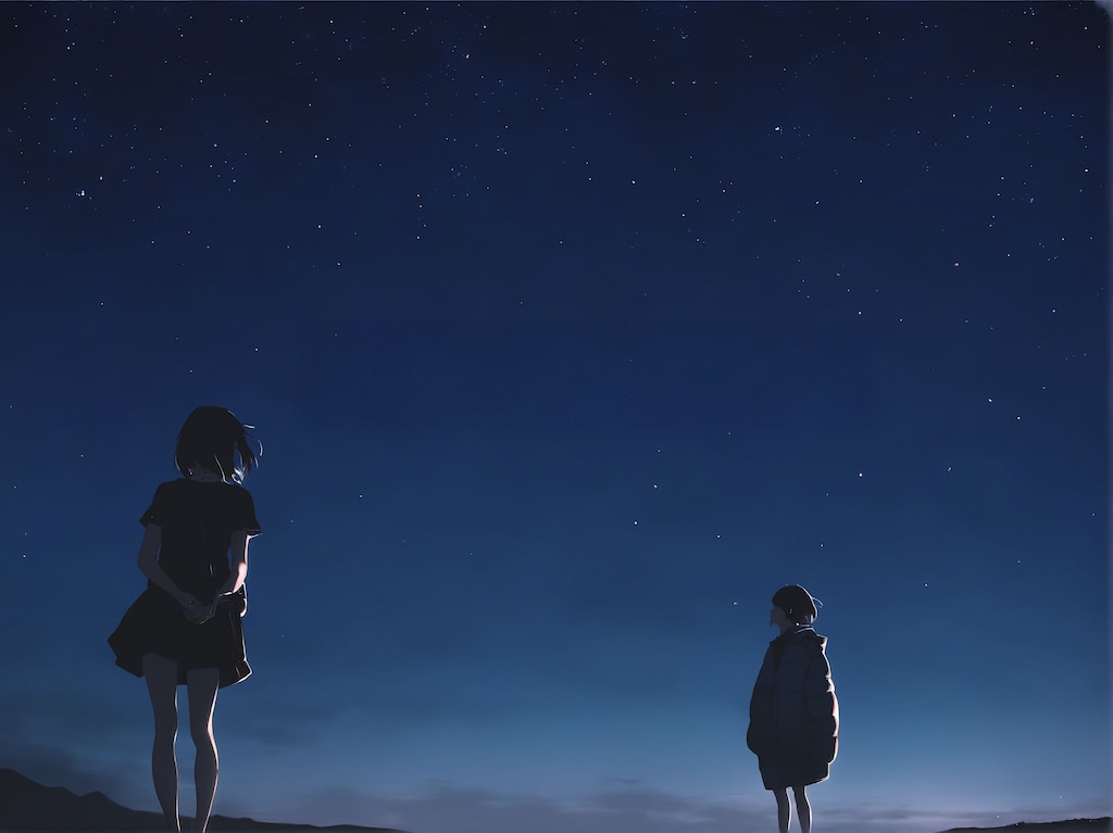 私達は時が違うけど同じ星空を見ている