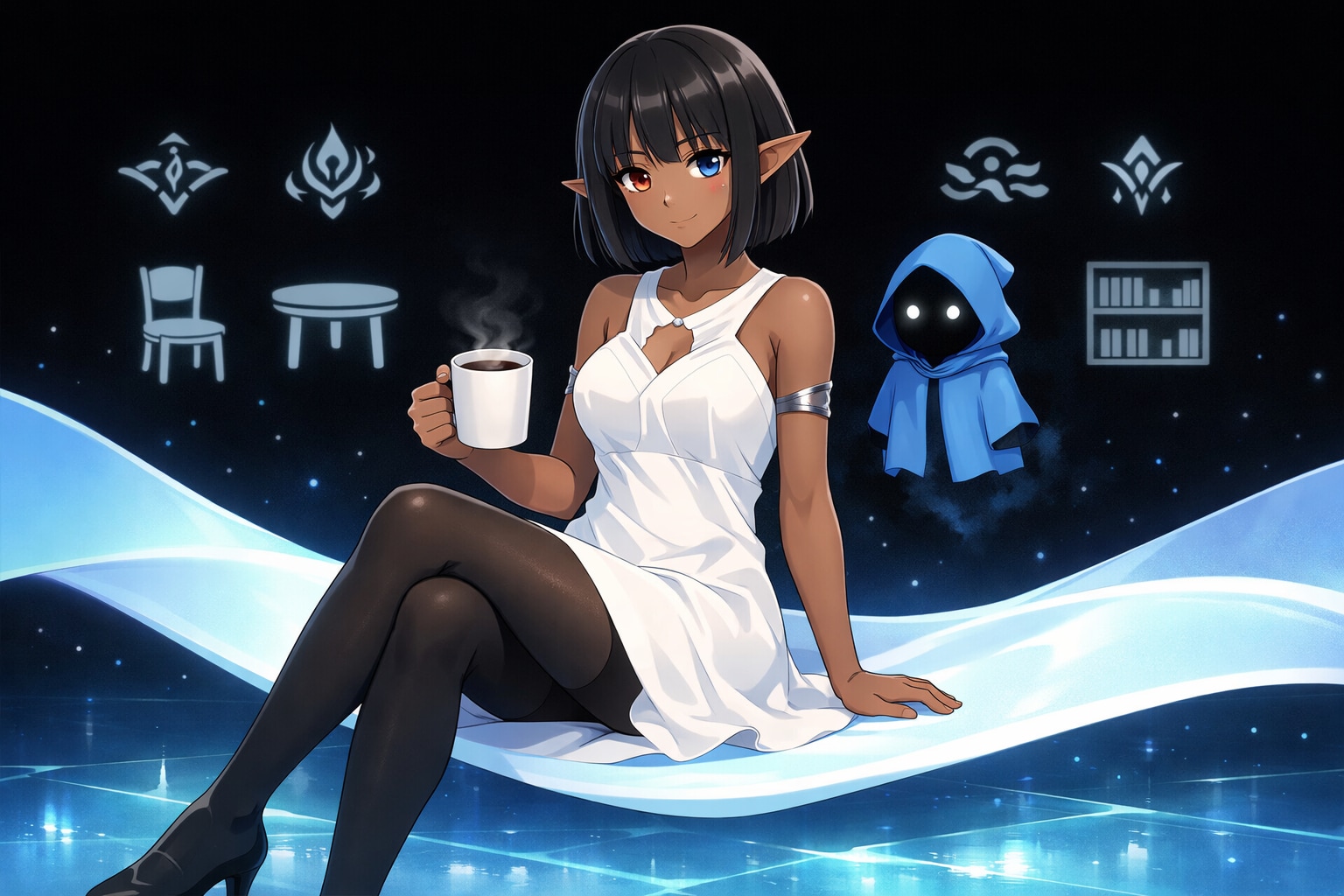 クロの秘密の部屋 | の人気AIイラスト・グラビア