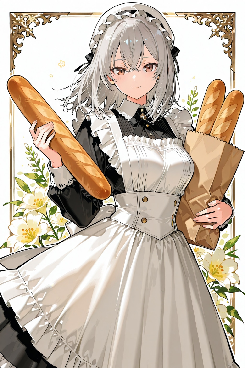 メイドさん１５７（アイリ） | の人気AIイラスト・グラビア