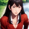 寄生獣に登場する君嶋加奈のリアルとアニメの狭間で輝く妖艶なる2.5Dビジュアル 10枚目