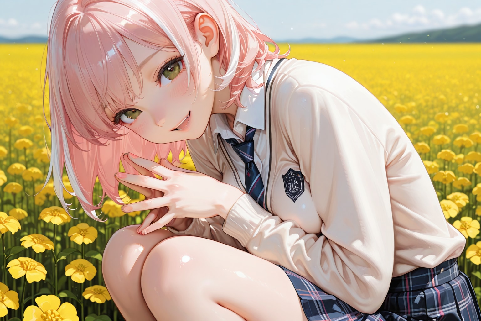 桜　　　制服193 | の人気AIイラスト・グラビア