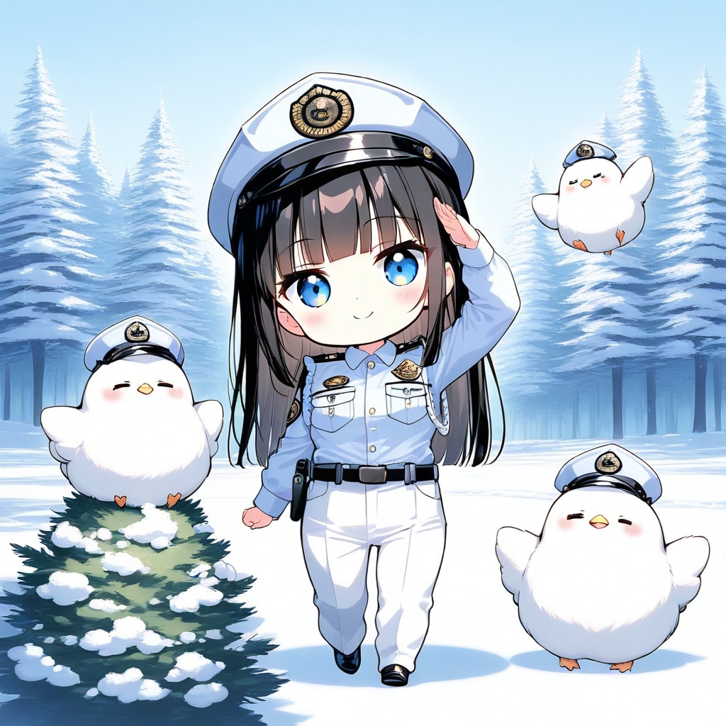 もりのおまわりさん | の人気AIイラスト・グラビア