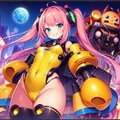 メカと女の子 2枚目