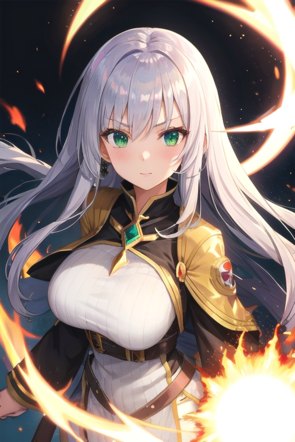 爆発魔法を使うステラちゃん