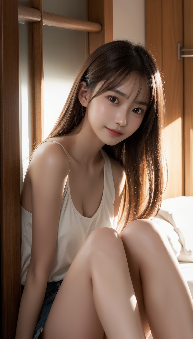 キャミソール26 | の人気AIイラスト・グラビア