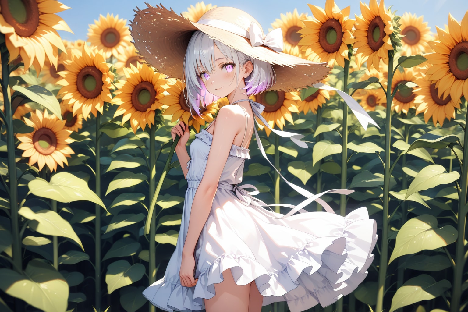 ひまわり畑/LARIMAR