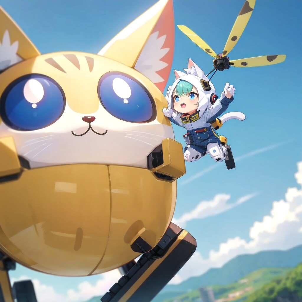 6/4の猫型ロボット | の人気AIイラスト・グラビア