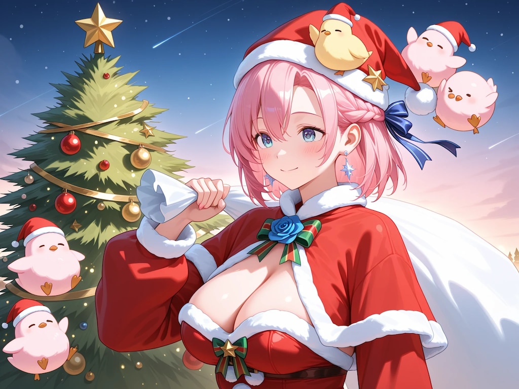 サンタと不思議なお友達