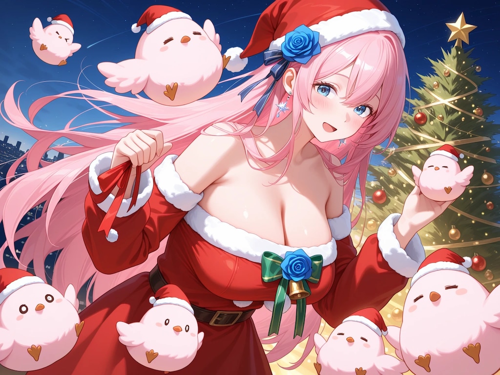 サンタと不思議なお友達