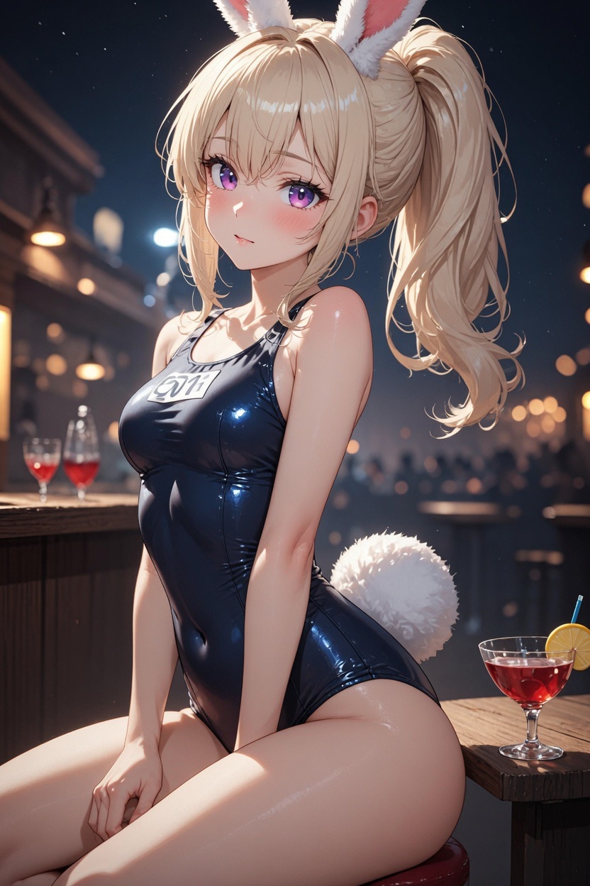 スク水バニーガール