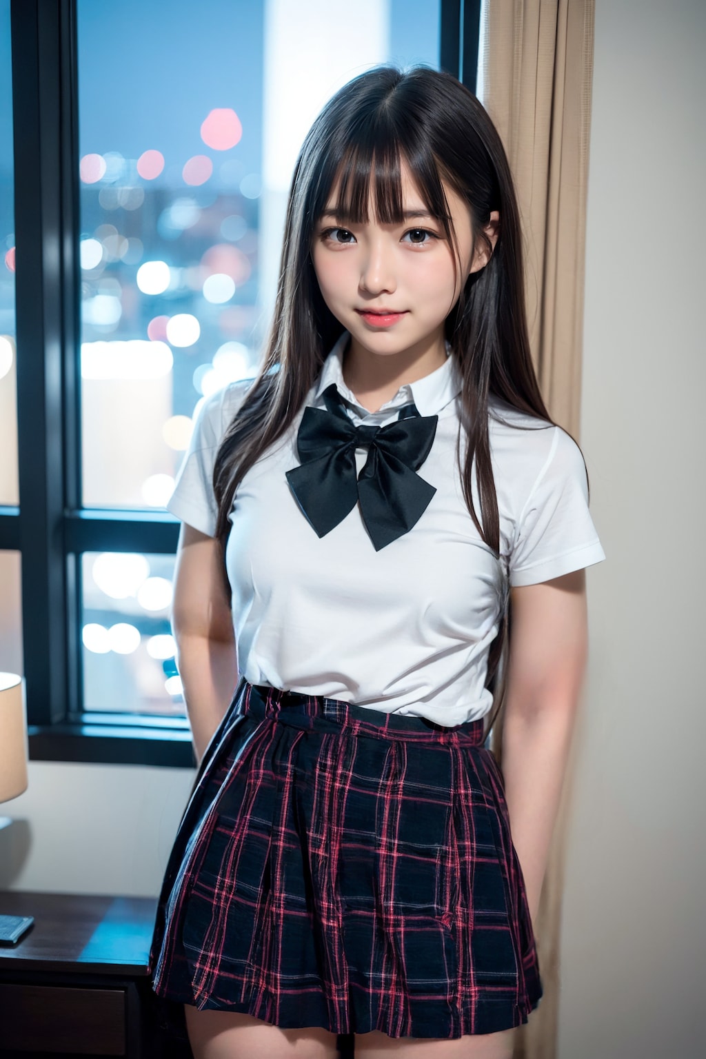 【次世代AV】JKの初援交たくしあげ（井上りお）
