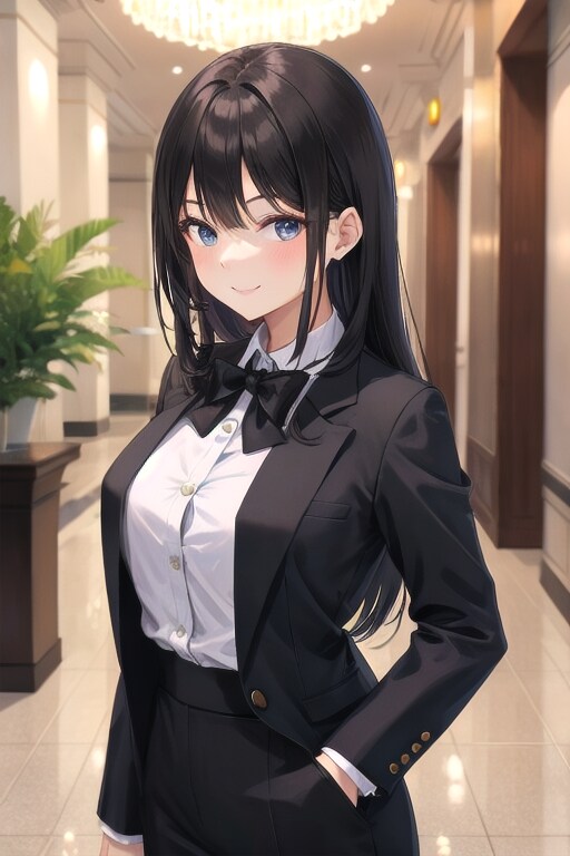 タキシード美少女エリカ　ホテル勤務