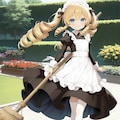お掃除メイドさん 2枚目