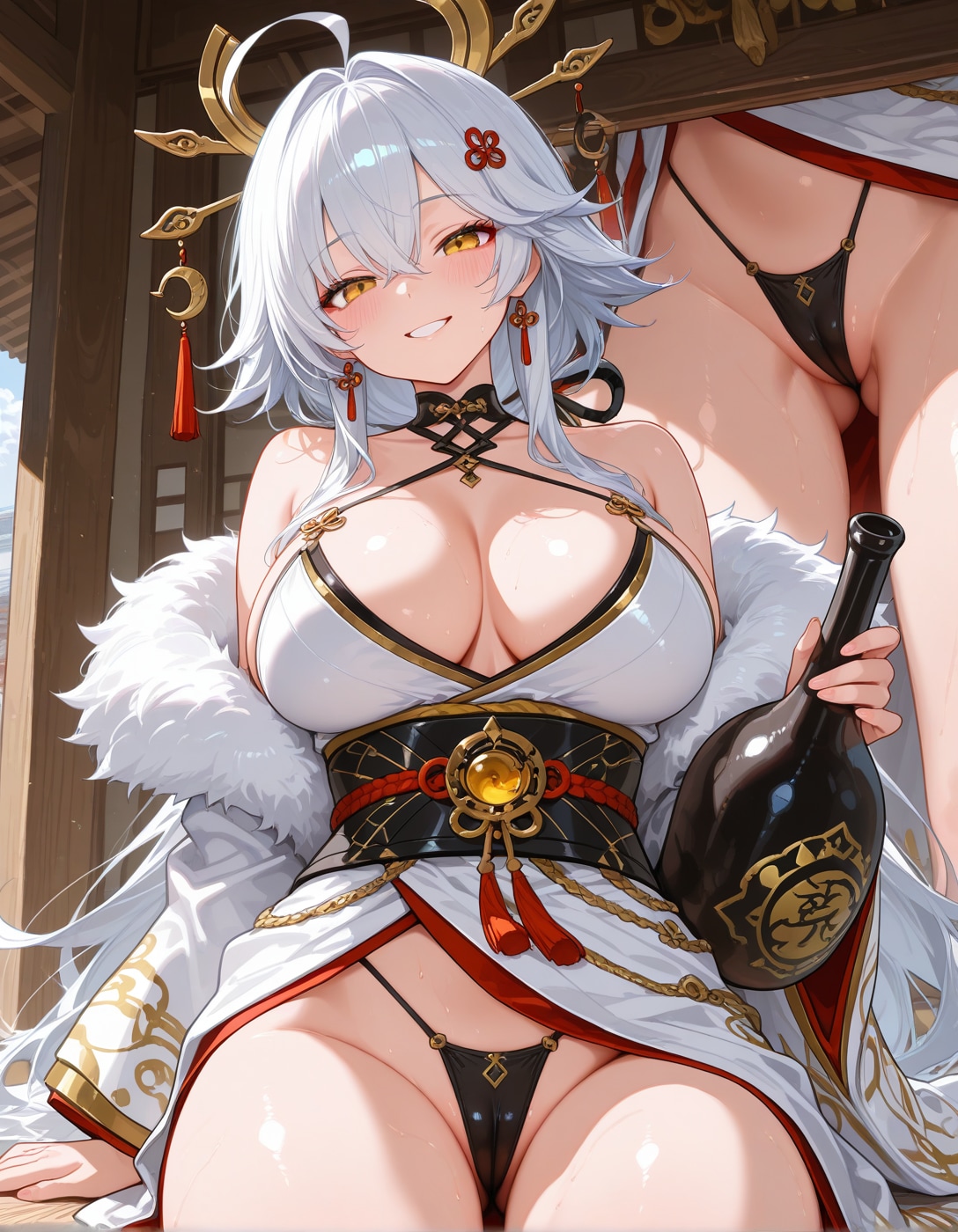 豊穂乃果様でTバック(∩´∀`∩)💕(ミラさんの妄s・・・)