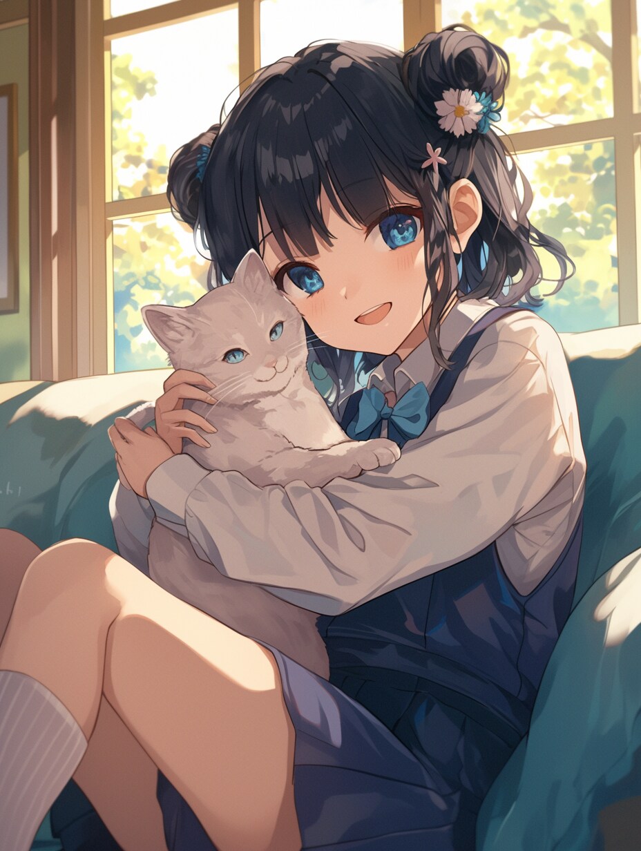 猫🐈とおだんごちゃん🍡✨185