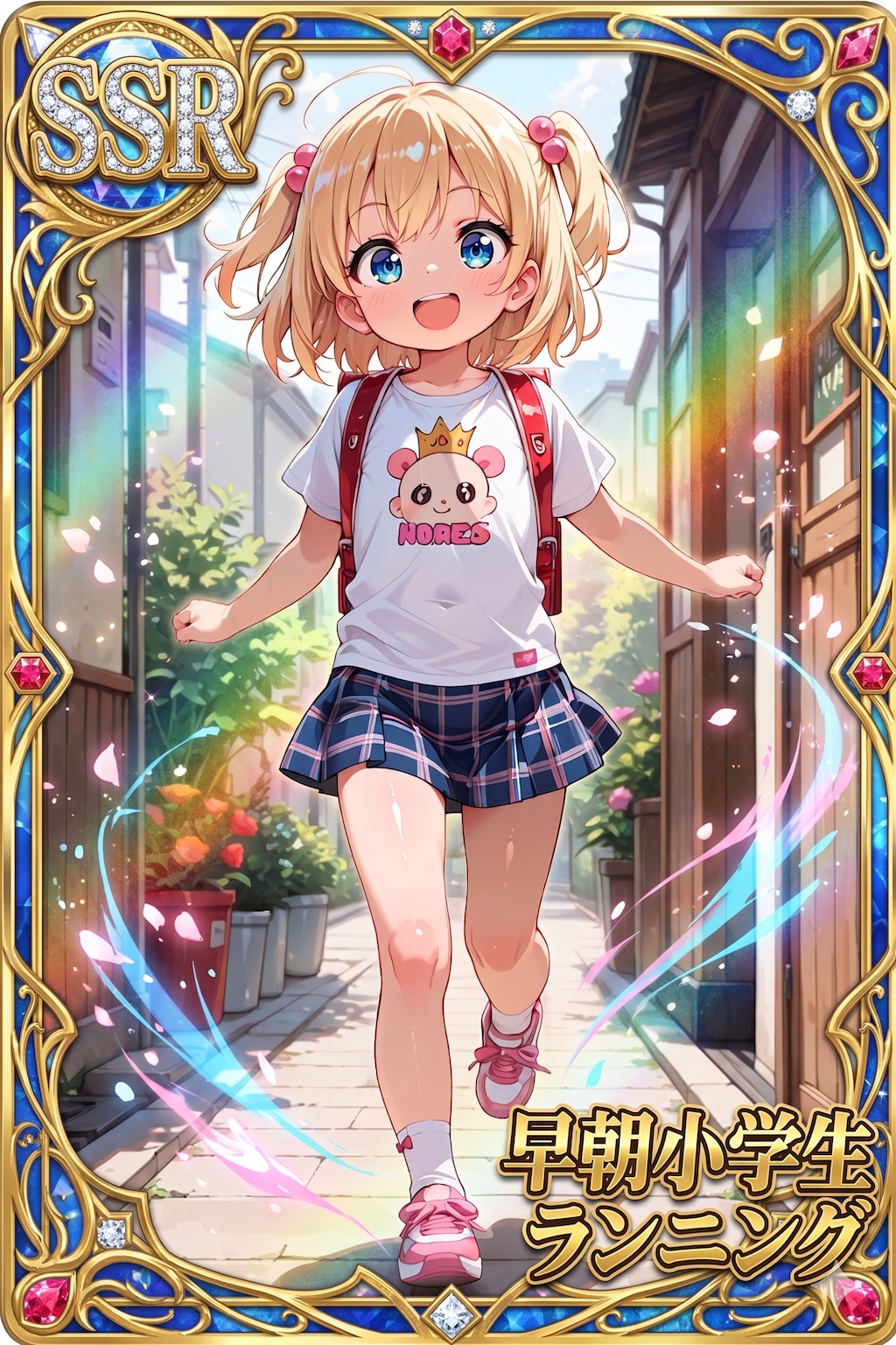 早朝小学生ランニング！