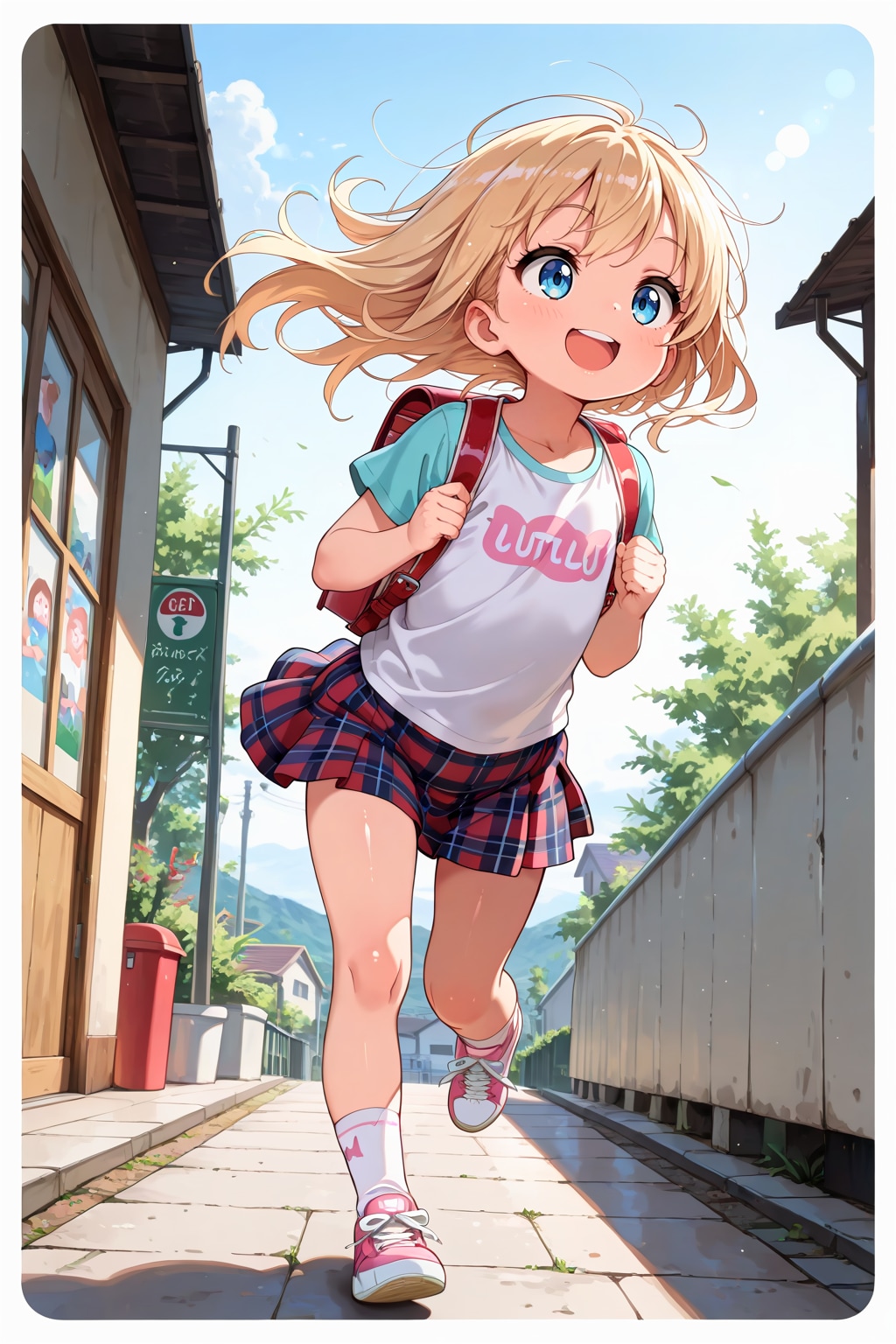 早朝小学生ランニング！